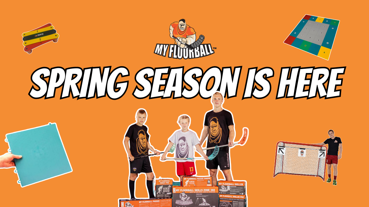 Time for spring season together with My Floorball