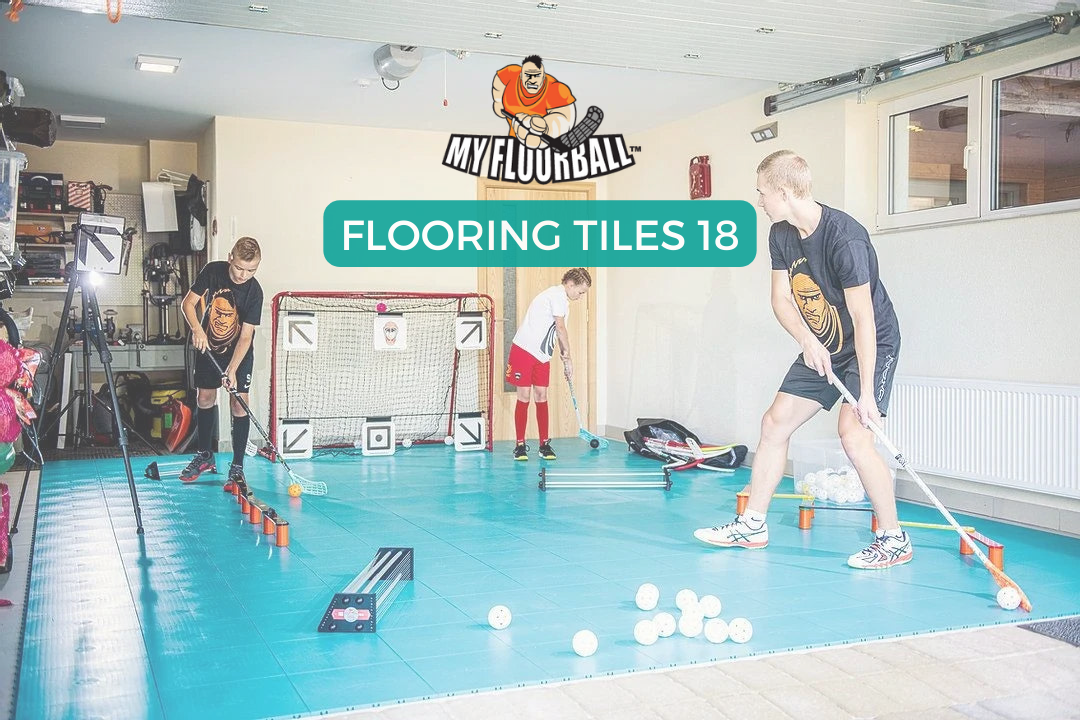Elevate Your Home Training Experience with My Floorball Flooring Tiles 18