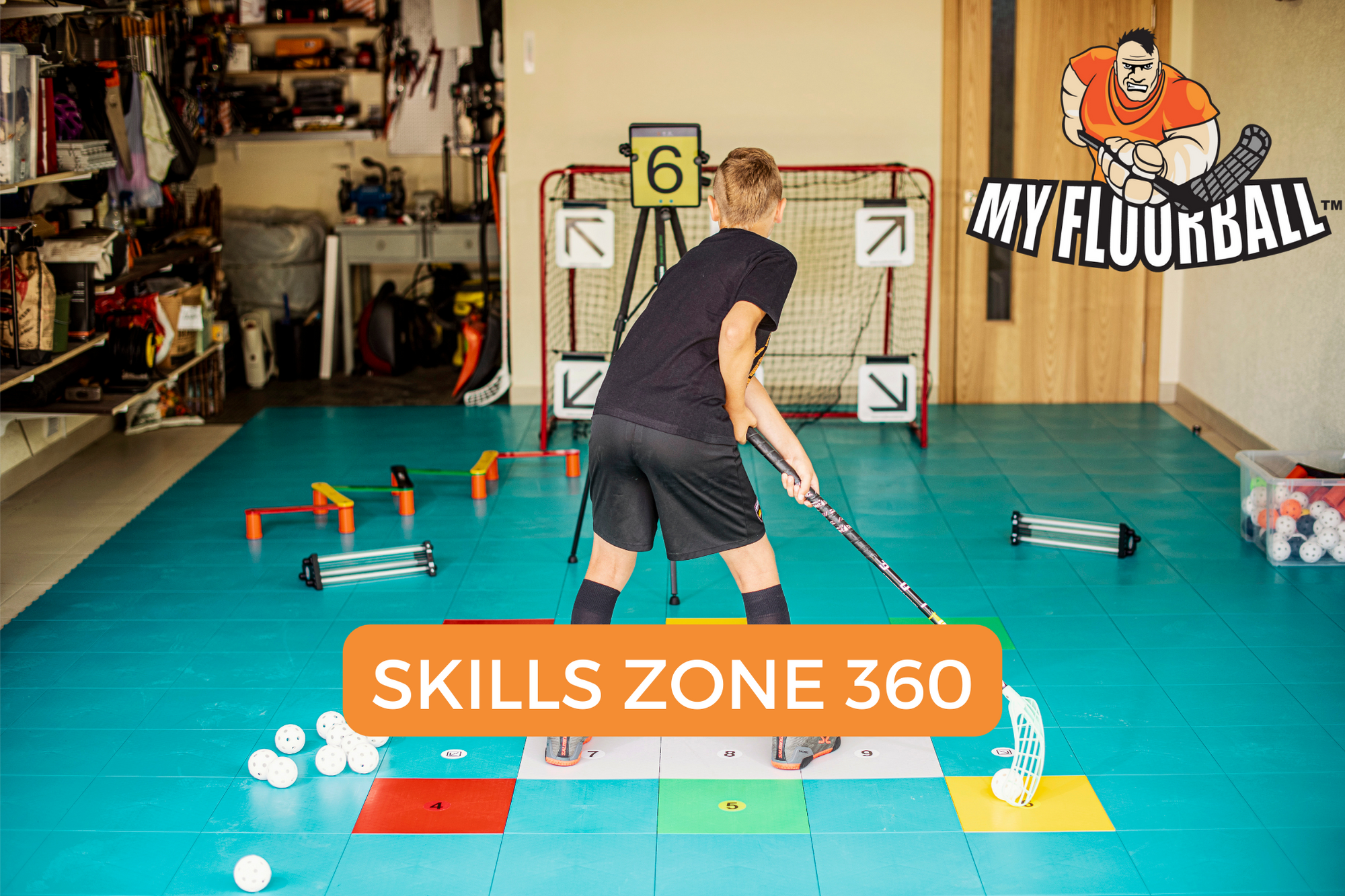 Elevate Your Floorball Game with My Floorball's Skills Zone 360